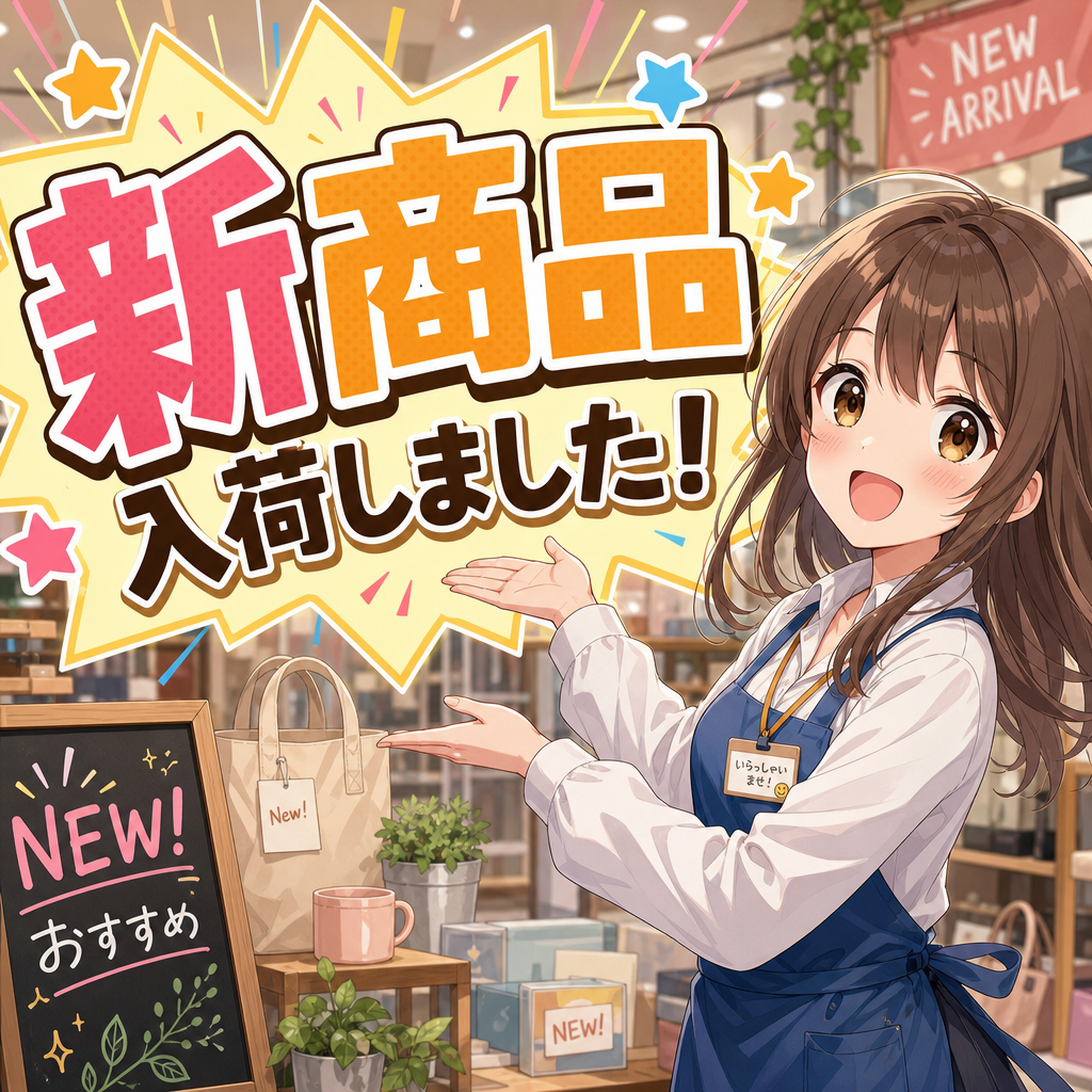 新商品入荷しました