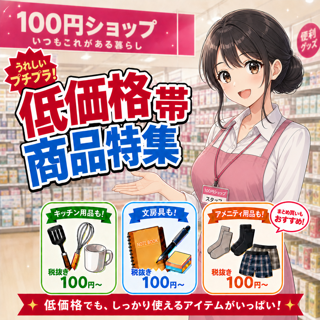低価格帯商品特集
