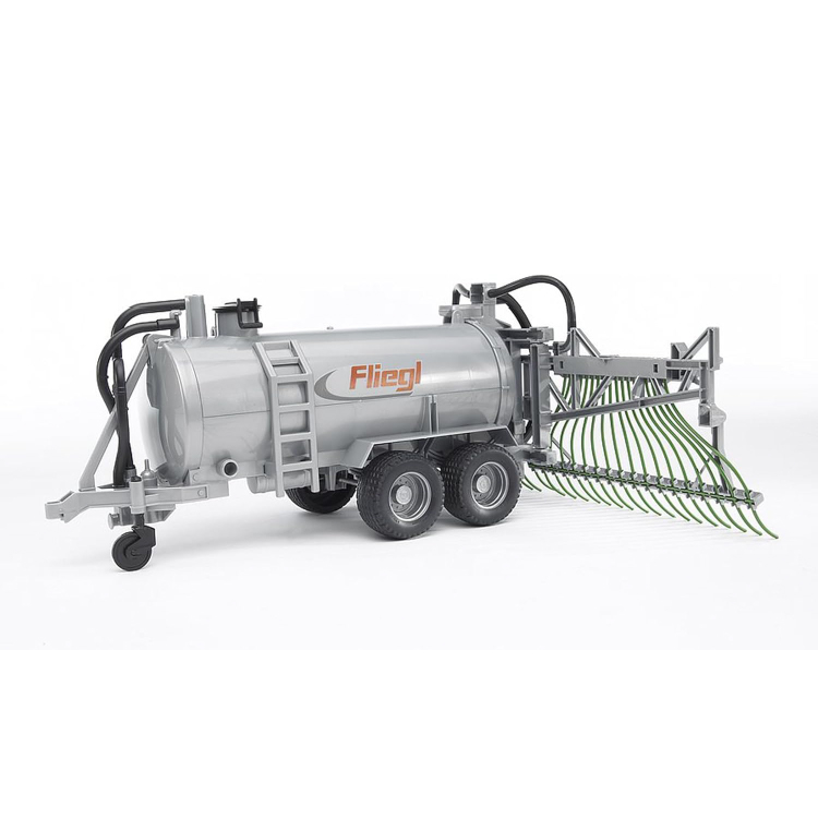 Fliegl 散布管付き バレルトレーラー