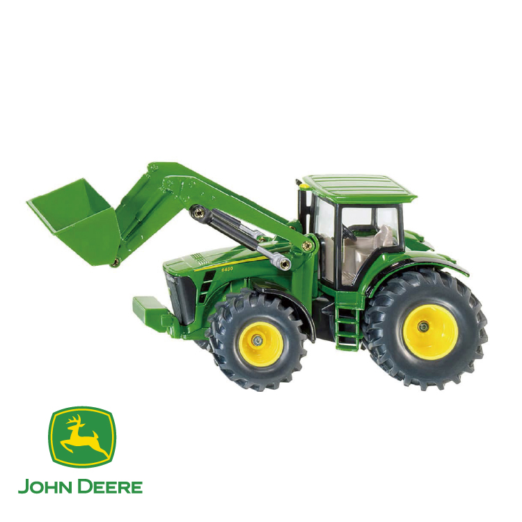 JD 8430 フロントローダー付トラクター 1/50