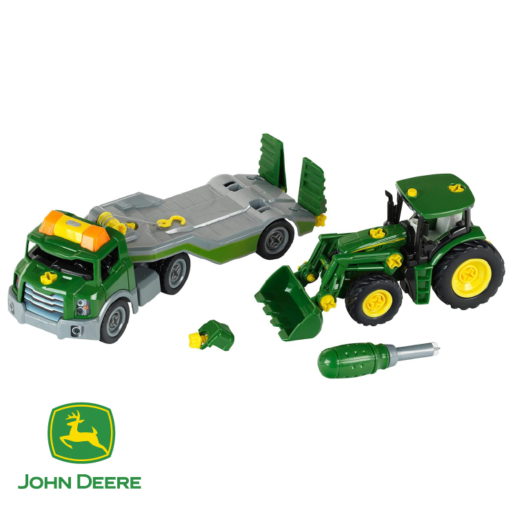 JDトラクターonトランスポーター