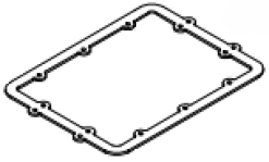 大晃機械工業 - フィルターカバーパッキン TIP-150~250用