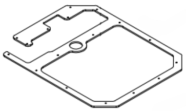 大晃機械工業 - フィルターカバーパッキン TKO-60T~100T・TIP-80T/100T用
