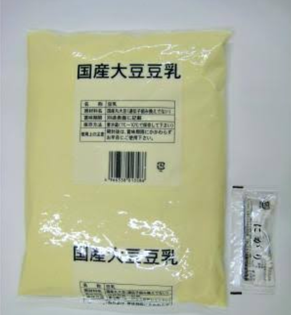 国産大豆特濃豆乳（１Ｌ）ニガリ付