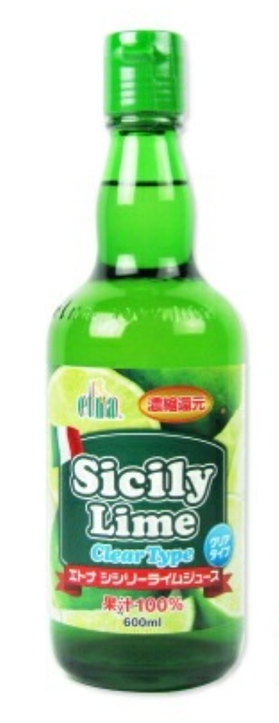 エトナ　シシリー　ライムジュース100% 600ml