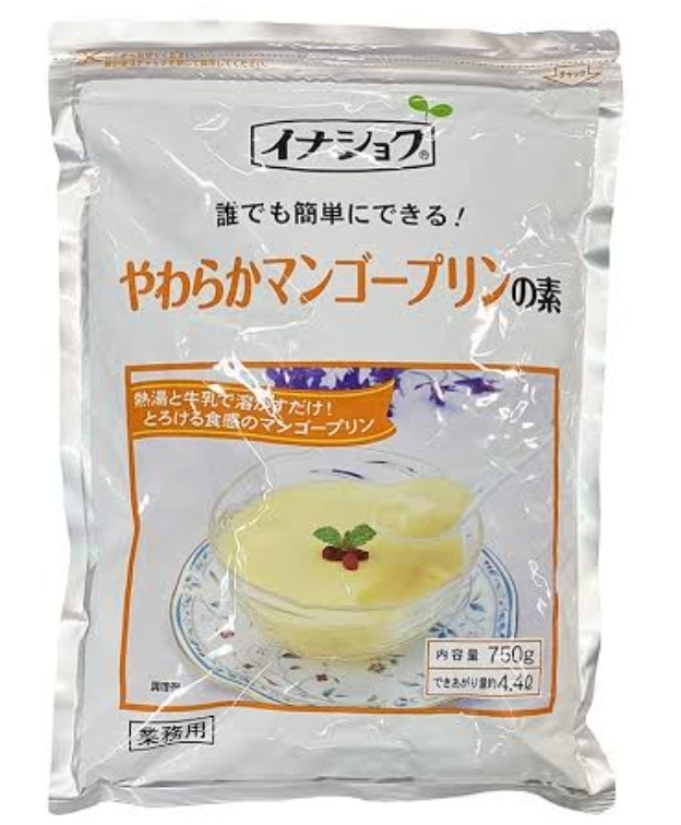 伊那食品　やわらかマンゴープリンの素　750g
