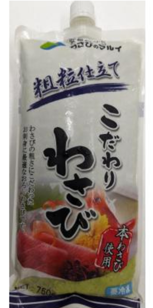 マル井 粗粒仕立て こだわりわさび 750g