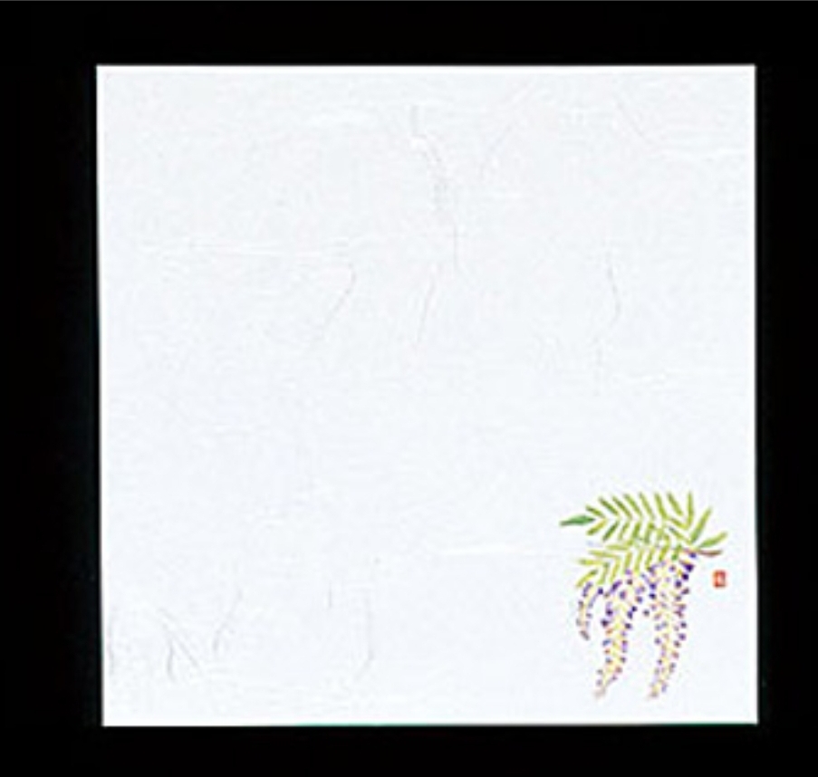 ４寸雲竜敷紙　藤　（１２ｃｍ）（１００枚）