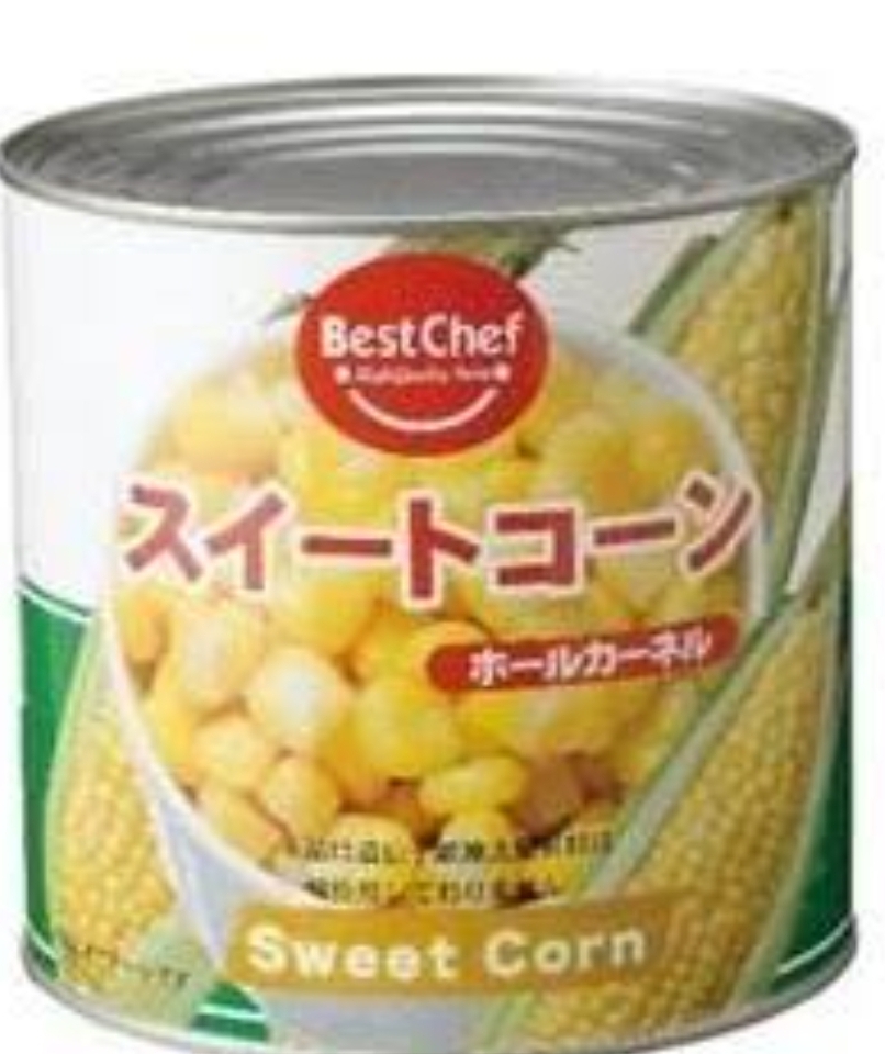 ベストシェフ　ホールカーネルコーン　350ml  12oz