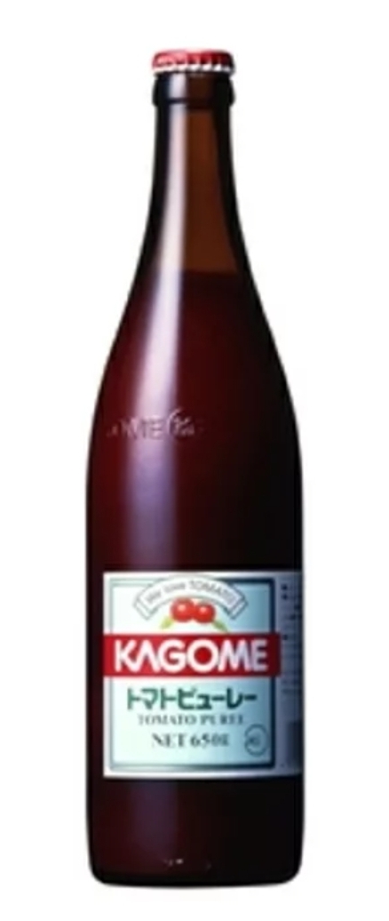 カゴメ　トマトピューレ　B瓶　650ml