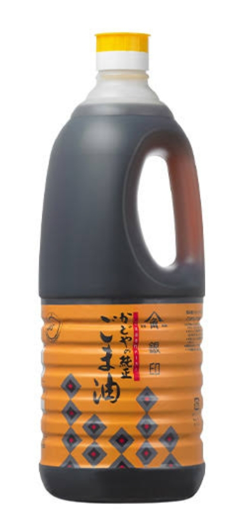 かどや　純正ごま油濃口　銀印　（１６５０ｇ）ーＺ