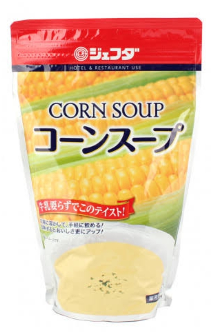 ジェフダ　コーンクリームスープの素　500g