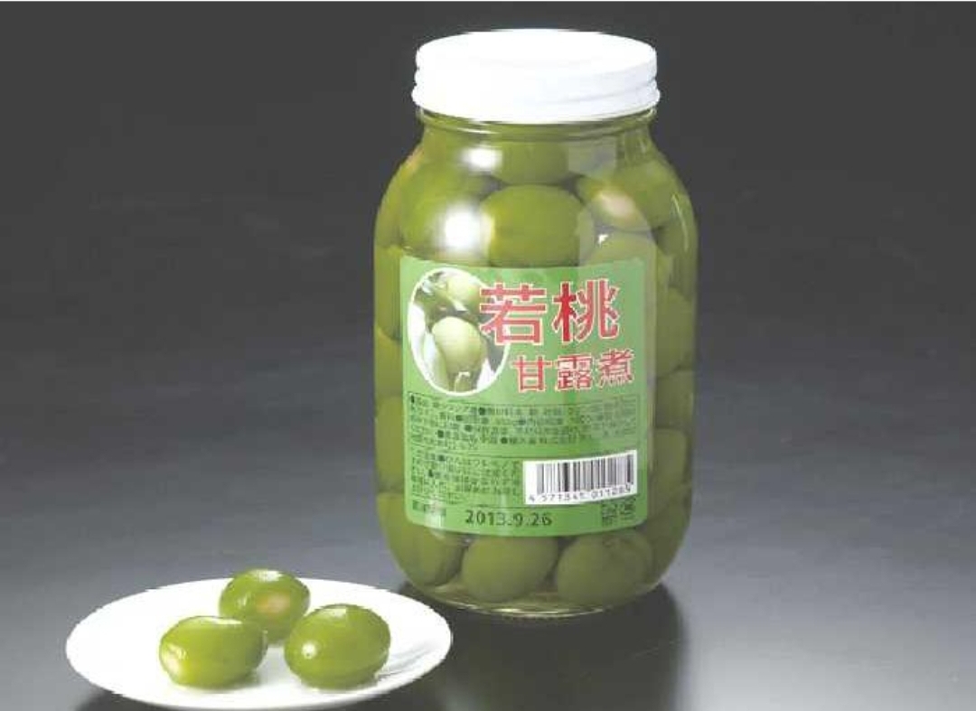 若桃甘露煮（２Ｐ瓶）４２／５