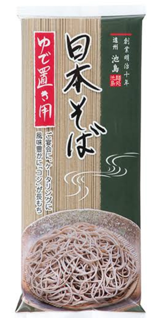 ゆで置き用日本そば　400g