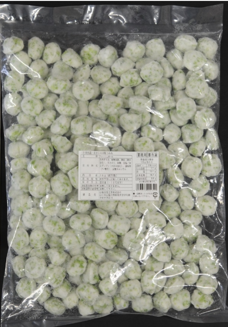 青さ入小粒つみれ（１ｋｇ）　Ｇ
