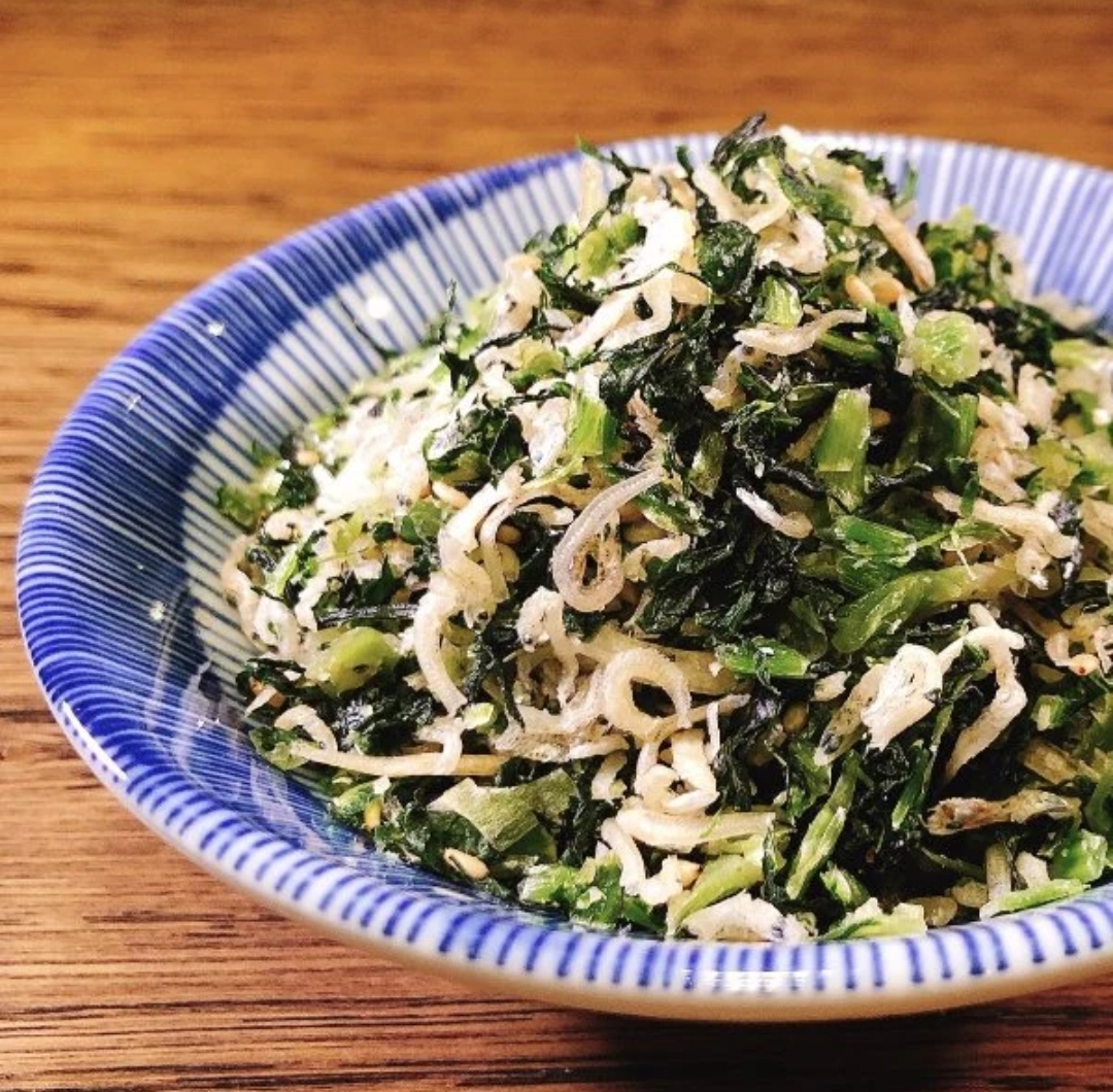 野沢菜ちりめん　５００ｇ　（天）