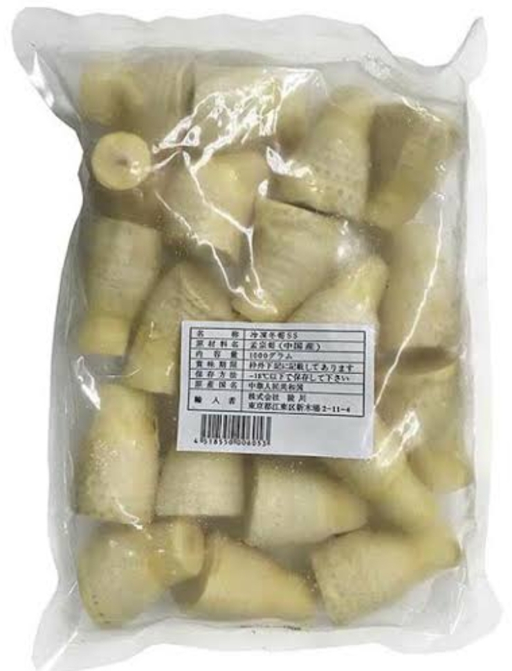 ☆冷凍穂付竹の子（１ｋｇ）ＳＳ－Ｚ