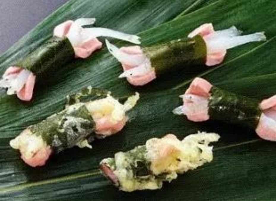 白魚桜葉揚げ（２８入）