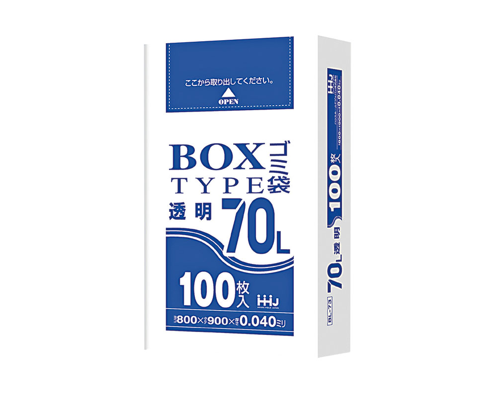 ポリ袋透明70L