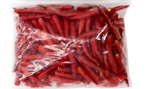 冷凍 紅辣椒