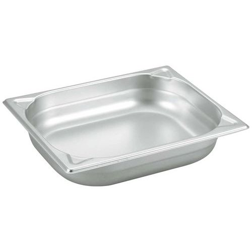 ホテルパン ガストロノームパン プロシェフ 18-8 パン 補強重なり防止付 1/2 20mm 1入