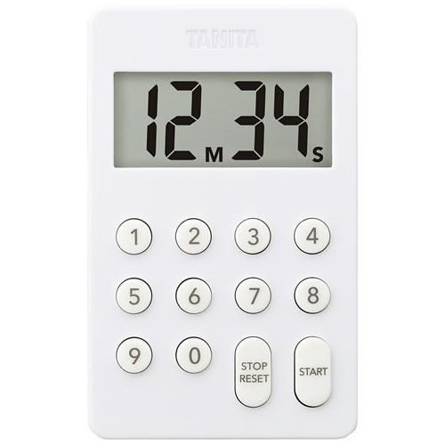 【タニタ】テンキータイマー TD415WH ホワイト