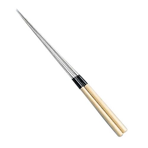 白木柄 盛箸 (水牛桂付) 21cm
