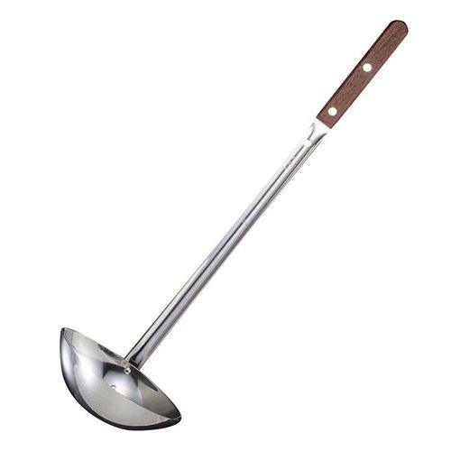 両口レードルローズ柄(サービス用) 18-8 160cc