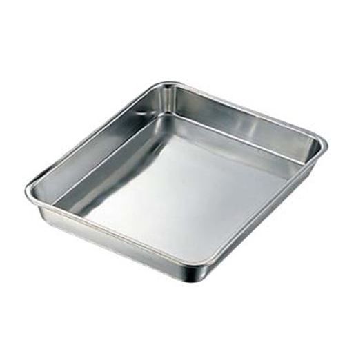 クローバー 18-8 浅型角バット 8枚取2/3