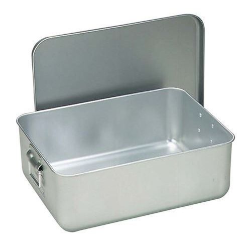 アルマイト プレス パン箱 (蓋付) 258 45ヶ入