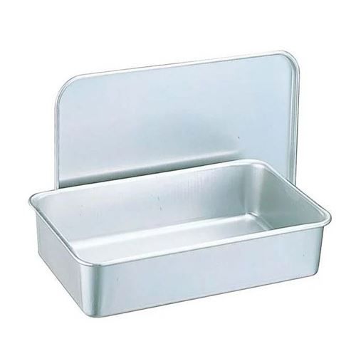 アルマイト B型バット (蓋付) (フルーツ添加物容器) 287 B-38