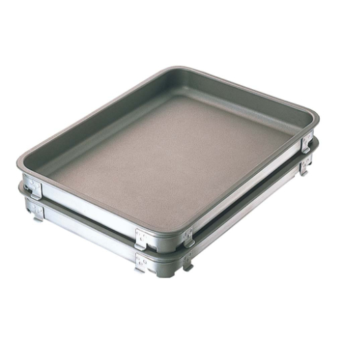 IKD 抗菌ステンレス 生鮮バット 6枚取フッ素加工