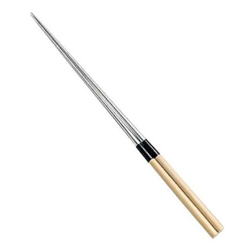 白木柄 盛箸(水牛桂付)27cm