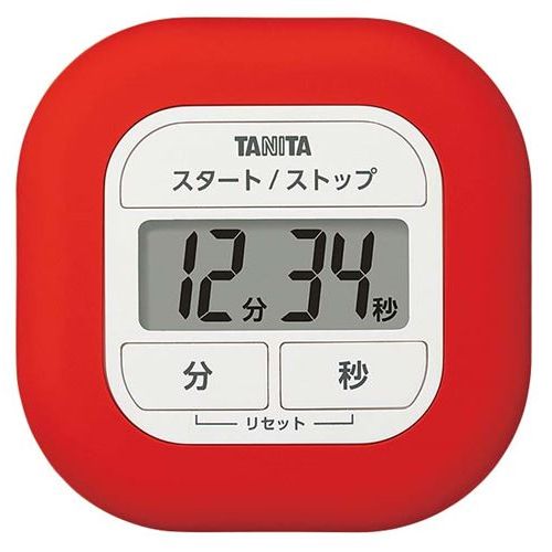 タニタ デジタルタイマー TD－420 レッド