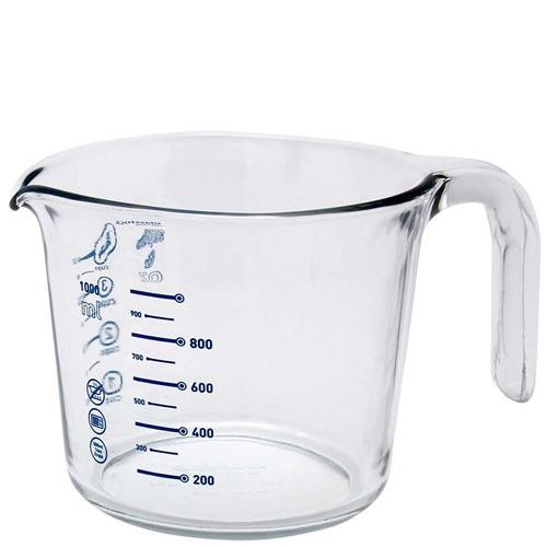 グラスロック スマートメジャーカップ 1000ml