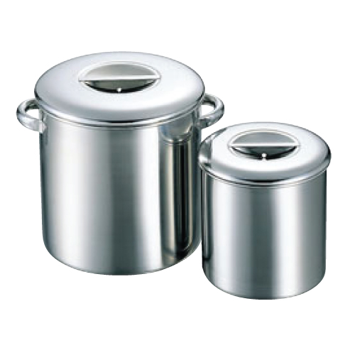 K 18-8 内蓋式 キッチンポット 15cm 手無 