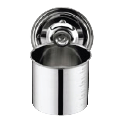 UK 18-8 キッチンポット 目盛付 12cm 手無 