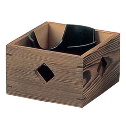 木枠 【コンロ木枠 焼杉 大 5号 飛騨コンロ用(21267)】