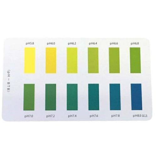 比色紙 BTB用 カラーチャート 