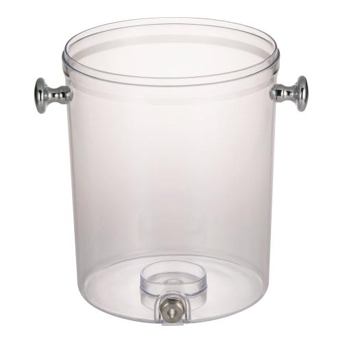 KINGOジュースディスペンサー6L用 部品コンテナ(ノブ2個付)