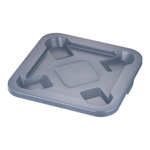 トラスト スクエアコンテナ用蓋 1663 グレー(1233用)