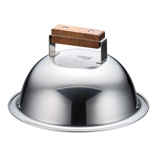 ステンレス 丸ステーキカバー 15cm 