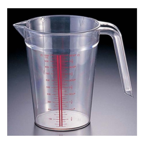【TKG】Murano(ムラノ)ポリカーボネイトメジャーカップ 3000cc/9-0509-0105