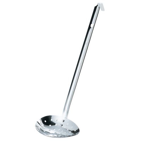 18-8 横口レードル・スキンマー横口穴明70cc