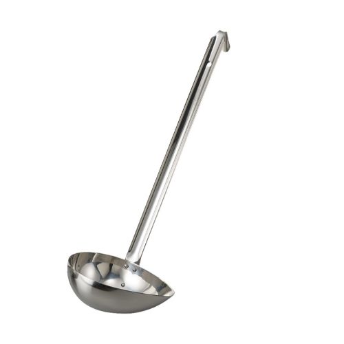 18-8横口レードル 400cc (鶏油レードル) 