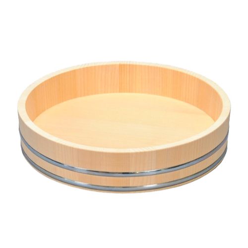 飯台(サワラ製) ステンレス箍 60cm 4升