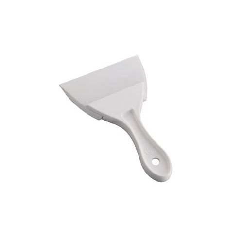 カンダオリジナル PC柄三角シリコンゴムヘラ 白 大 