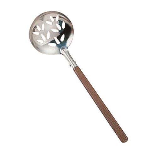 カンダオリジナル 木柄卓上お玉 穴明 小 