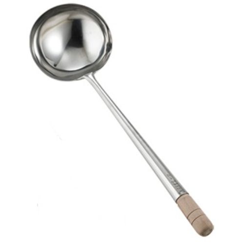 中国製ステン中華お玉 1号(約480cc)【旧頂大】 