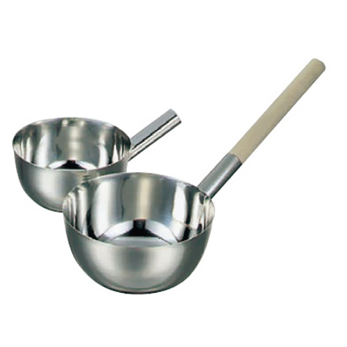 ひしゃく 18cm 18-8 桃印